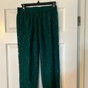 J Crew lace pants